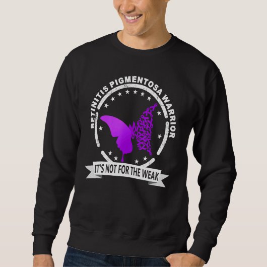 Retinitis Pigmentosa Warrior Sweatshirt (Vorderseite)