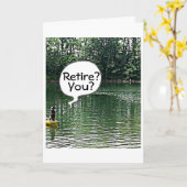 RETIRE=KEIN ALARM, COMMUTE, KEIN PROBLEM GENIESSEN KARTE (Gelbe Blume)