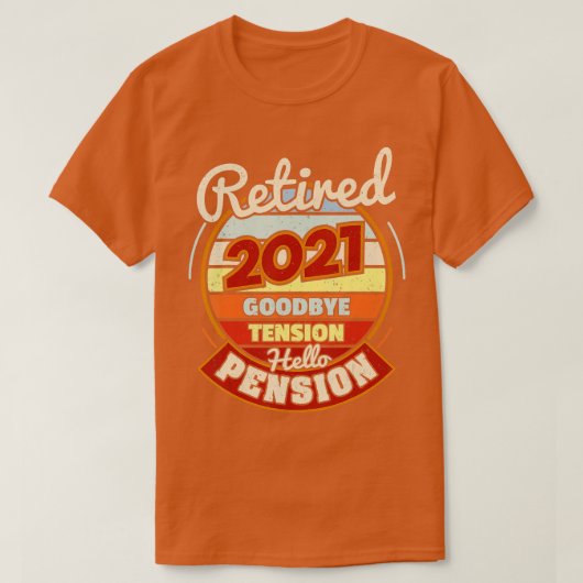 Retired 2021 Goodbye T-Shirt (Design vorne)
