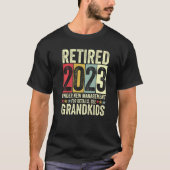 Retired 2023 Under New Management For Details See T-Shirt (Vorderseite)