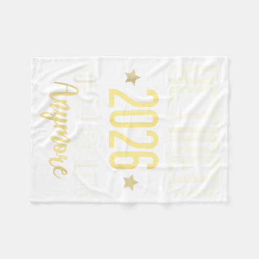 Retired 2026 Not My Problem Anymore Mom Vacation  Fleecedecke (Vorderseite (Horizontal))