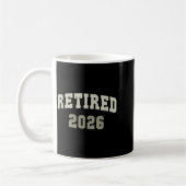 Retired 2026 University Retirement Dept Mother Kaffeetasse (Links)