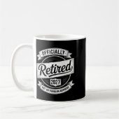 Retired 2027 Not My Problem Anymore Funny Retireme Kaffeetasse (Links)