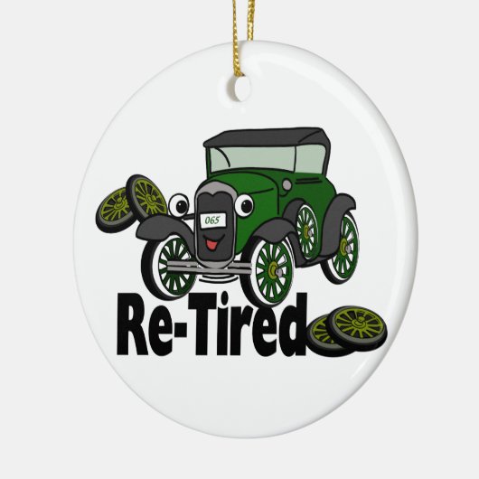 ReTired Automobile Keramikornament (Links)