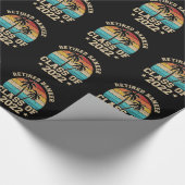 Retired banker class of 2022 geschenkpapier (Ecke)