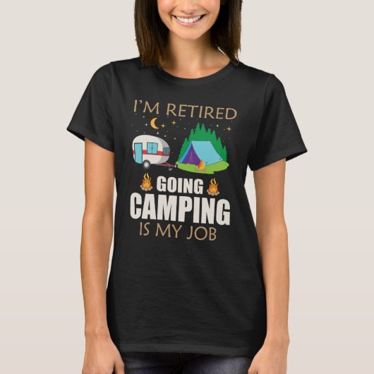 Retired Campers T-Shirt (Vorderseite)