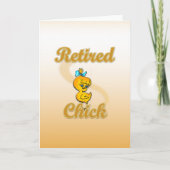 Retired Chick Karte (Vorderseite)