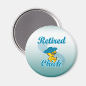 Retired Chick Magnet (Vorderseite/Rückseite)