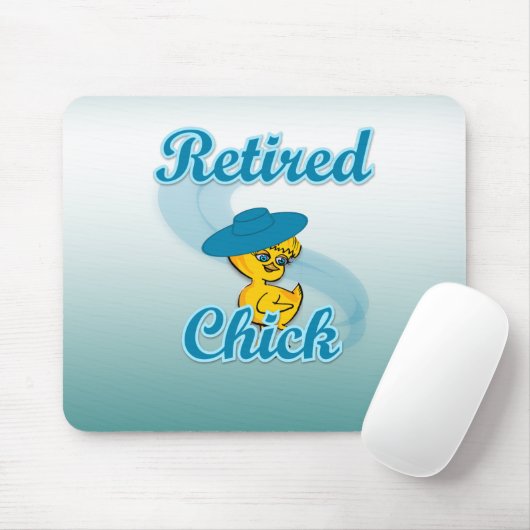 Retired Chick Mousepad (Mit Mouse)