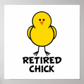 Retired Chick Poster (Vorne)