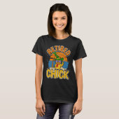 Retired Chick Retirement & Chick Sunglasses  Retir T-Shirt (Vorne ganz)