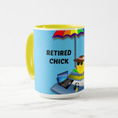 Retired Chick Tasse (Vorderseite Links)