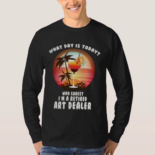 Retired dealer retired  retirees T-Shirt (Vorderseite)