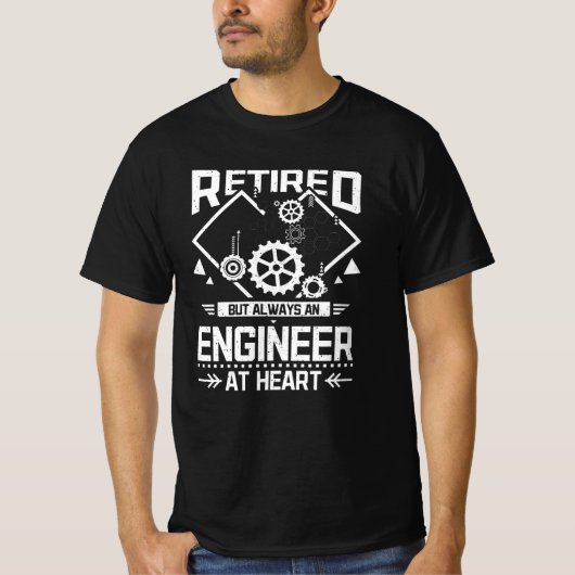 Retired Engineer T-Shirt (Vorderseite)