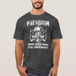 Retired Firefighter Fireman Retirement Party Gift T-Shirt<br><div class="desc">Retired Firefighter Fireman Retirement Party Gift Gift. Perfect gift for your dad,  mom,  papa,  men,  women,  friend and family members on Thanksgiving Day,  Christmas Day,  Mothers Day,  Fathers Day,  4th of July,  1776 Independent day,  Veterans Day,  Halloween Day,  Patrick's Day</div>