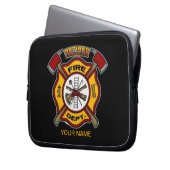 RETIRED FIREFIGHTER LAPTOPSCHUTZHÜLLE (Vorderseite Links)