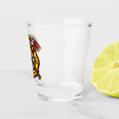 RETIRED FIREFIGHTER SCHNAPSGLAS (Rechts)