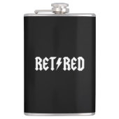 Retired Flachmann (Vorderseite)