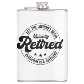 Retired Flachmann (Vorderseite)