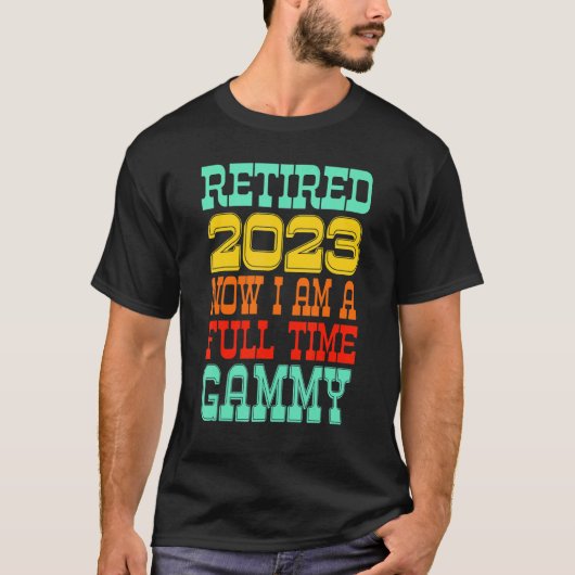 Retired Gammy 2023 T-Shirt (Vorderseite)