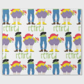 Retired Geschenkpapier (Flach)