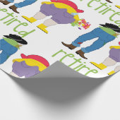 Retired Geschenkpapier (Ecke)
