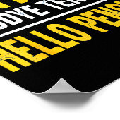 Retired Goodbye Tension Hello Pension Funny Retire Poster (Ecke)