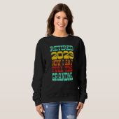 Retired Grandma 2023 Sweatshirt (Vorne ganz)