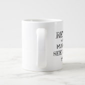 Retired Jumbo-Tasse (Rückseite)