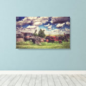 Retired Leinwanddruck (Insitu (Holzboden))