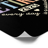 Retired Ly 2025 Humor Funny Retirement Humor  Poster (Ecke)