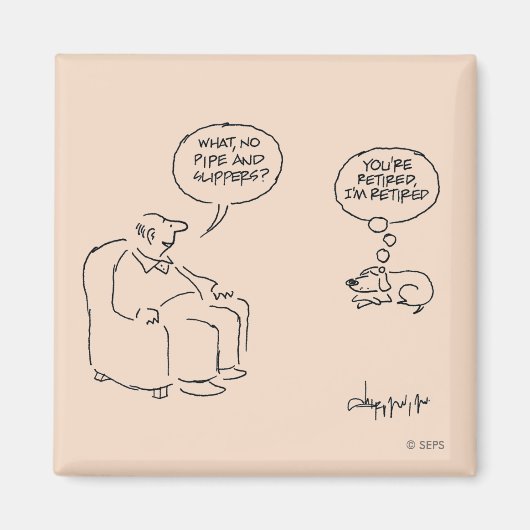 Retired Magnet (Vorne)