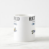 Retired Not Expired Scuba Diving Kaffeetasse (Mittel)
