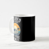 Retired Not Exred Rv Camper Van Funny Travel Life Kaffeetasse (Vorderseite Links)