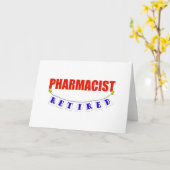 RETIRED PHARMACIST KARTE (Gelbe Blume)