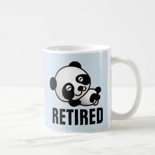 RETIRED RETIREMENT COFFEGS MUGS KAFFEETASSE