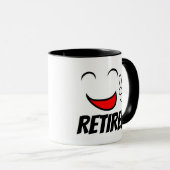 RETIRED RETIREMENT COFFEGS MUGS TASSE (VorderseiteRechts)