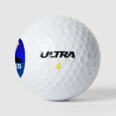 RETIRED RETIREMENT TRUMP GOLF BALLS GOLFBALL (Logo)