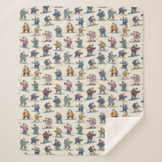 Retired Santa Claus North Pole Ski Club Sherpadecke