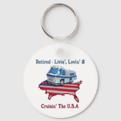 Retired Schlüsselanhänger (Vorderseite)