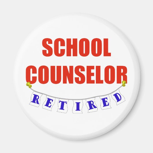 RETIRED SCHOOL COUNSELY MAGNET (Vorne)