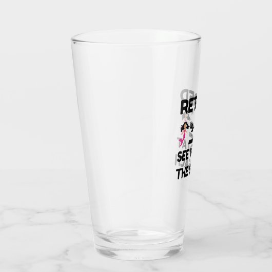 RETIRED SEHEN SIE SIE AM STRAND GLAS (Rechts)