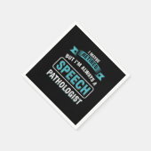 Retired SLP Speech Language Pathologist Therapist  Serviette (Ecke)