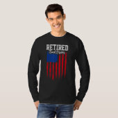 Retired Truck Driver Trucker Retirement T-Shirt (Vorne ganz)