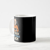 Retired Ttle Royale Coach Funny Gamer Elder Gaming Kaffeetasse (Vorderseite Links)