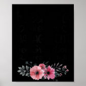 Retired Under New Management Grandson Funny Grandm Poster (Vorne)