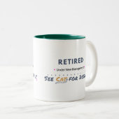 RETIRED: Under New Management See Cat for Details Zweifarbige Tasse (VorderseiteRechts)