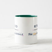 RETIRED: Under New Management See Cat for Details Zweifarbige Tasse (Mittel)