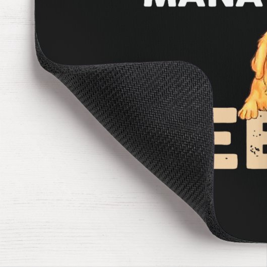 Retired Under New Management See Dog For Details Mousepad (Ecke)