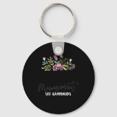 Retired Under New Management See Grandkids Funny R Schlüsselanhänger (Vorderseite)